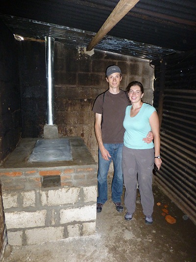 We visited the stove we finished last week. Still look awesome. It needs many more weeks to dry before it can be used though. 