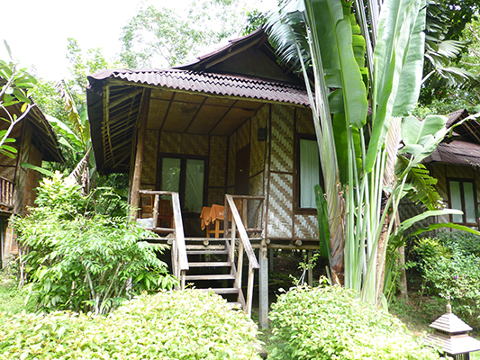 Our bungalow. 