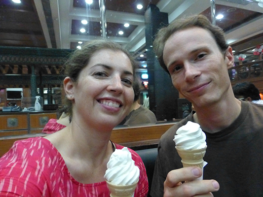 And of course we found McDonald's soft serve ice cream. 
