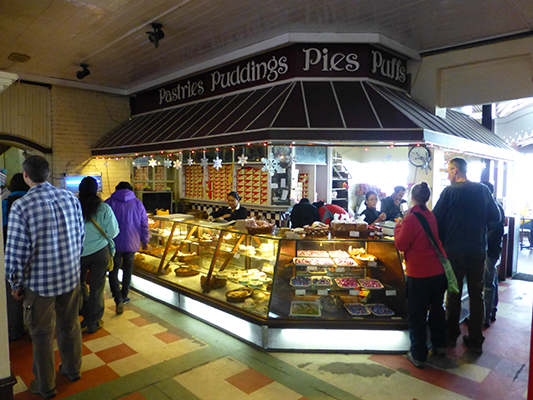 Glenary's bake shop. They have very yummy desserts.