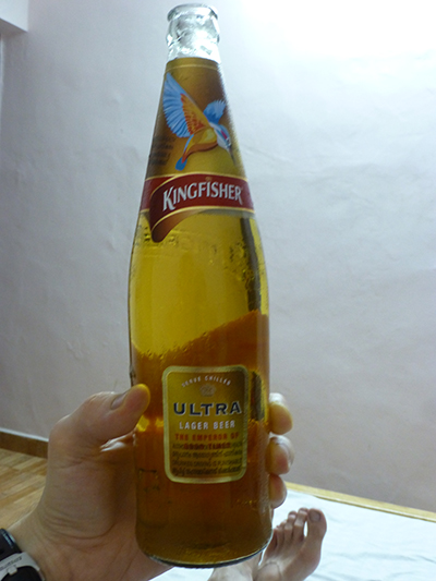 Celebrating the New Year by partaking in another type of Kingfisher beer.  