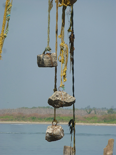 Close up the counterweights. 