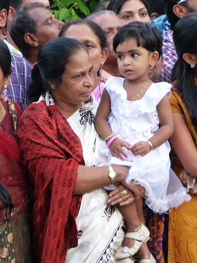 This little girl was loving the parade. It was fun watching her face as she saw each of the characters in the parade.