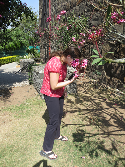 We even had time to smell the flowers!