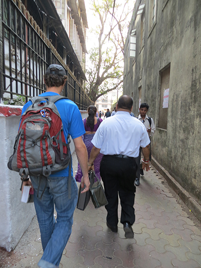 This nice guy told his friend to wait for him while he led us to the tourist office. Also, he didn't want anything from us! It was awesome.