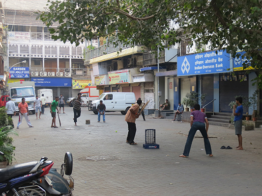 Cricket in the streets.