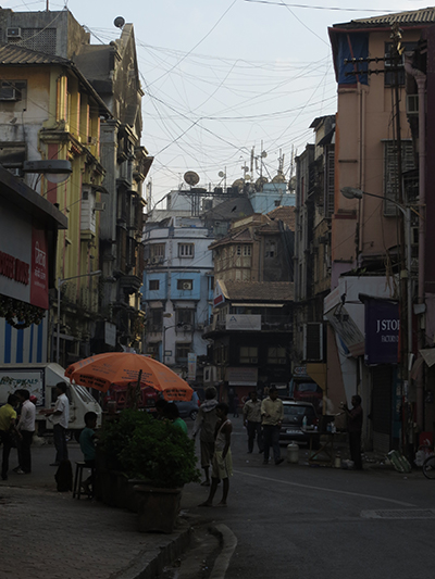 Crazy wires running every which way.