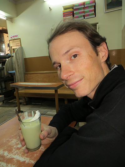 Famous Makhania Lassi drink. Not too bad but doesn't live up to the hype. 