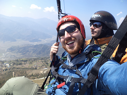 Jorge and his pilot.