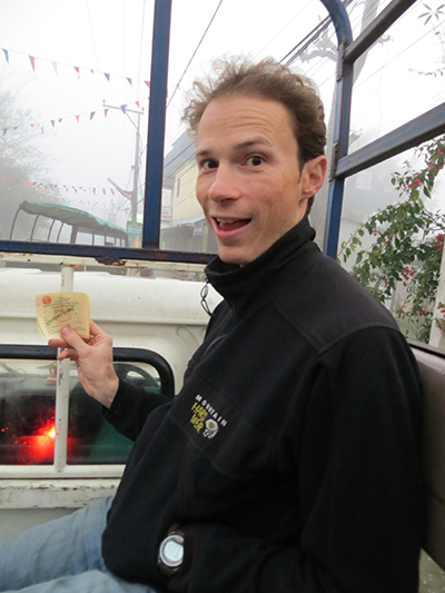 Early morning jeep ride to the elephants.