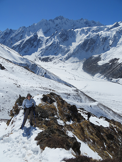 At this point I think we were about 1/3 of the way to the peak. 