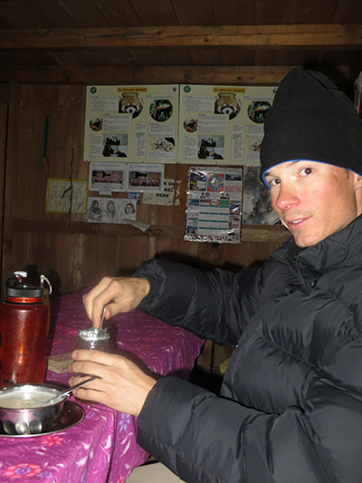 My favorite breakfast of porridge and honey. I was able to turn Jorge onto this amazing dish but not Sarah. 