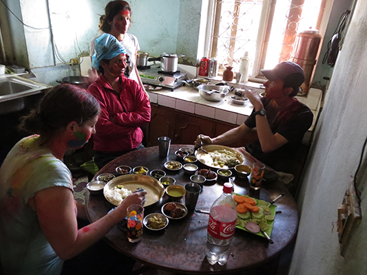 The two sisters that prepared the delicious meal. Thanks ladies!