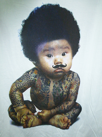Hipster Thai baby shirt I should have bought.