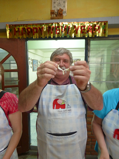 This is how you break up oyster mushrooms.