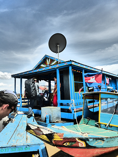 Our new home for the night.