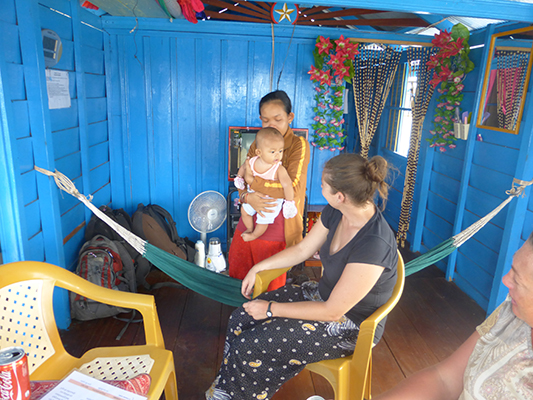 Out host and her daughter.