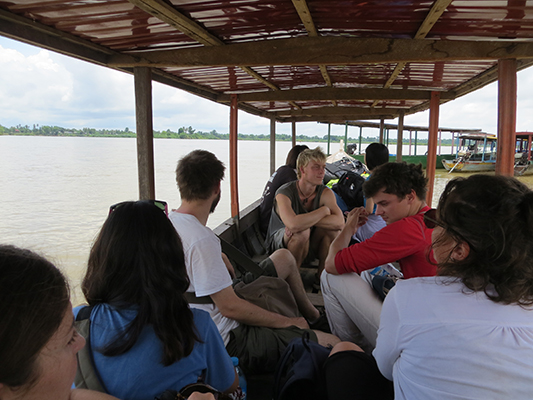 Final boat ride to Don Khone.