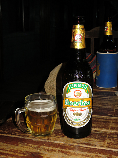 Our first of Beer Lao.